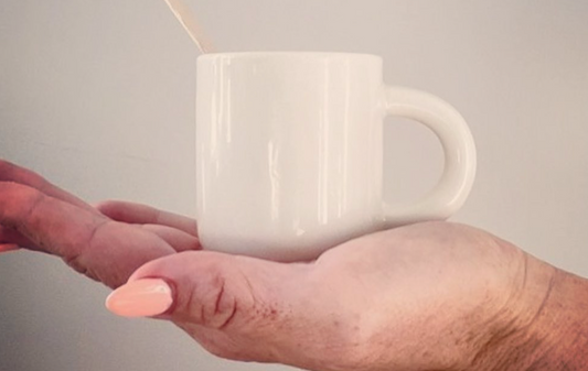 "Fluffy" sizing our Classic Hot Chocs